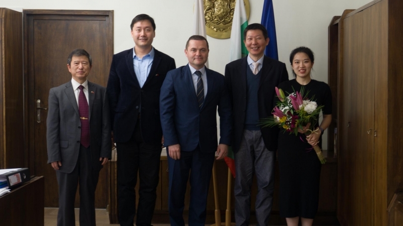 A delegation from the Chinese embassy visited Ruse