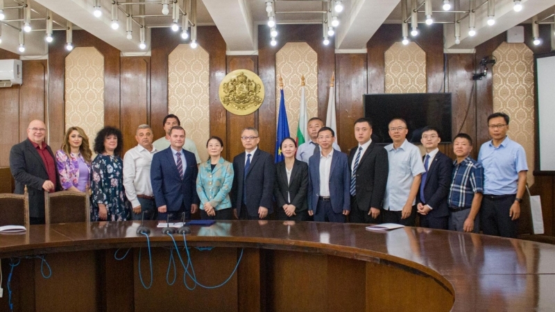 A delegation from the Chinese city of Yichun visited Ruse
