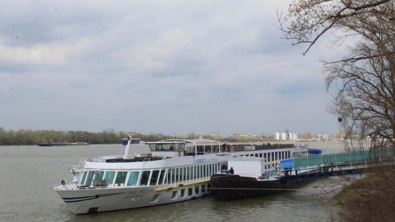 The first Bulgarian tourist ship of the season docked in Ruse