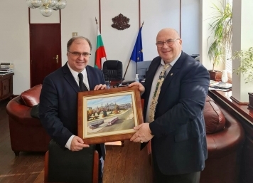 Зам.-кметът Енчо Енчев проведе работна среща в Министерството на културата