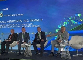 Пенчо Милков представи визията за развитието на Летище Русе на Green Transition Forum