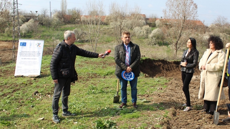 The construction of an anaerobic plant for biodegradable waste in Ruse has begun