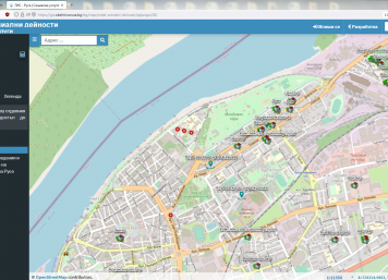 The first information layers from the GIS system of the Municipality of Ruse are available to Ruse residents