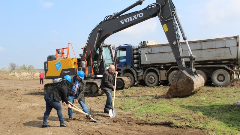 The construction of an anaerobic plant for biodegradable waste in Ruse has begun